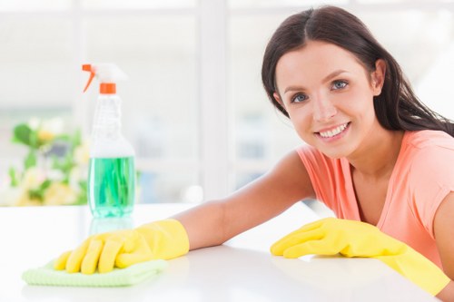 Regular cleaning service for a Uxbridge home interior