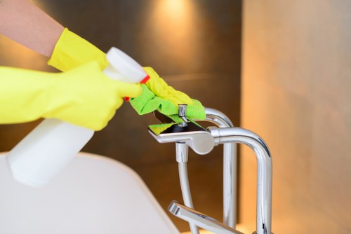Marketing cookies and personalised content concept for Uxbridge cleaning services