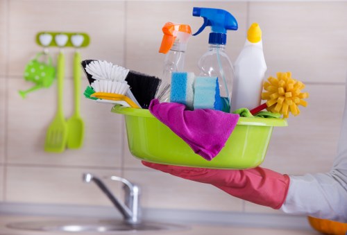 Local cleaner working in a Uxbridge flat or apartment