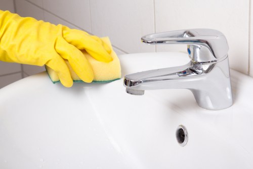 Professional carpet cleaning equipment used in Uxbridge workplace