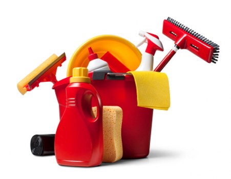 Local cleaning team preparing a deep clean in a Uxbridge property